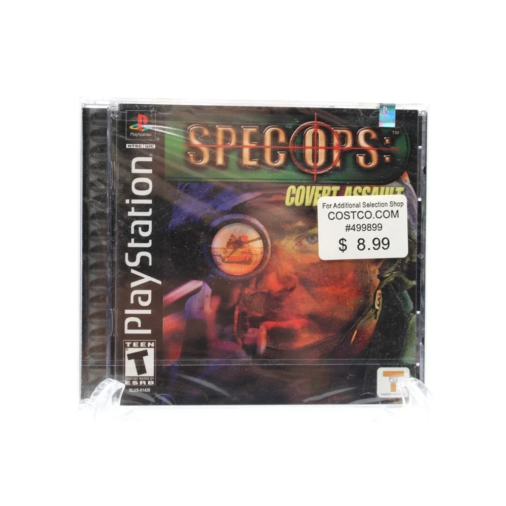 PS1 Spec Ops: Covert Assault (Sony PlayStation 1, 2001) *** FACTORY SEALED ***